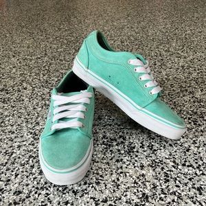 Vans teal size 8 sneaker